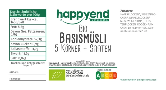 Bio Basis Müsli – Bild 3