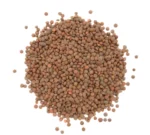 Bio braune Linsen (Berglinsen) Nahaufnahme Produktbild