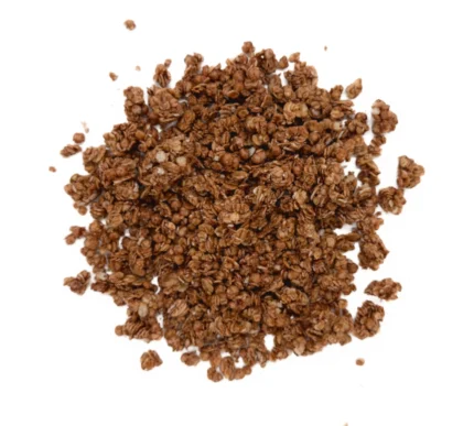 Bio Crunchmüsli Schoko Nahaufnahme Produktbild