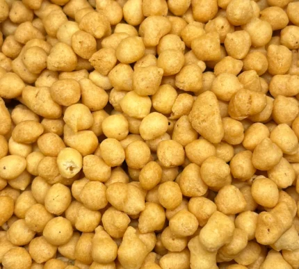 Bio Dinkel Backerbsen natur, Nahaufnahme - Produktbild lose