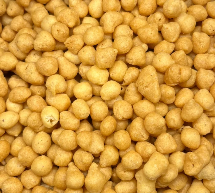 Bio Dinkel Backerbsen natur, Nahaufnahme - Produktbild lose