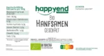 Bio Hanfsamen geschält – Bild 3