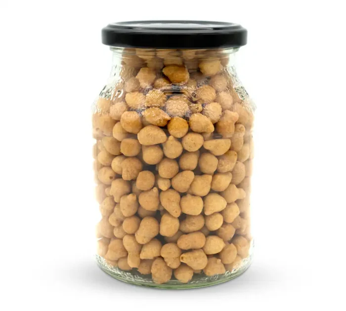 Bio Dinkel Backerbsen im Pfandglas