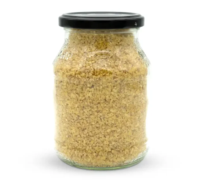 Bio Bulgur im Pfandglas