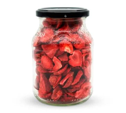 Bio Erdbeeren im Pfandglas