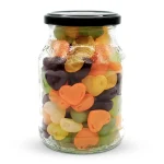 Bio Fruchtgummi Herzen im Pfandglas