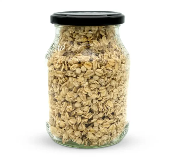 Bio Crunchy Müsli Hafer im Pfandglas