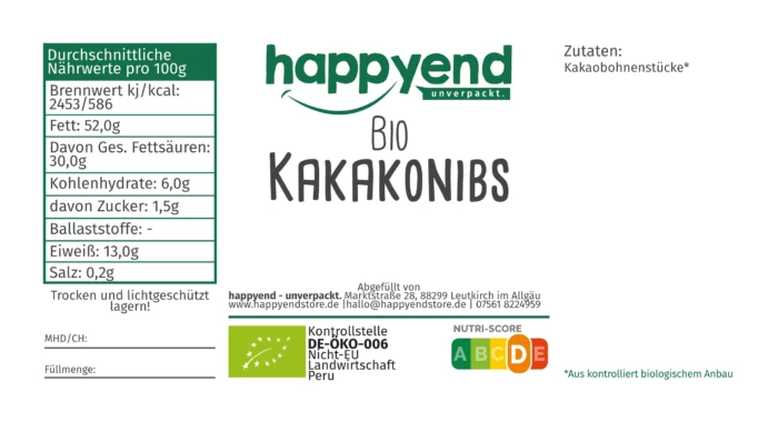 Bio Kakaonibs – Bild 3
