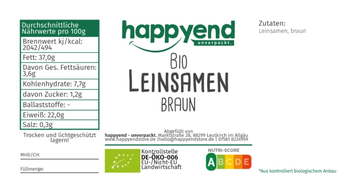 Bio Leinsamen – Bild 3