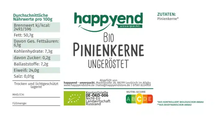 Bio Pinienkerne – Bild 3