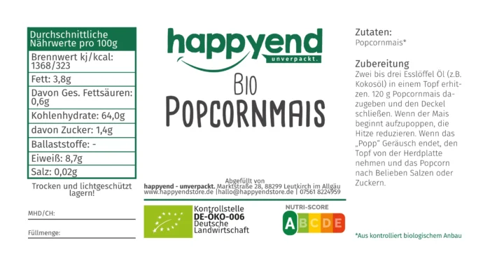 Bio Popcornmais – Bild 3