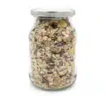 Bio Früchtemüsli mit Cornflakes im Pfandglas