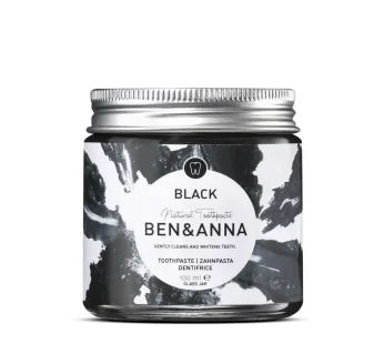 Ben&Anna Zahncreme BLACK – mit Aktivkohle, 100ml