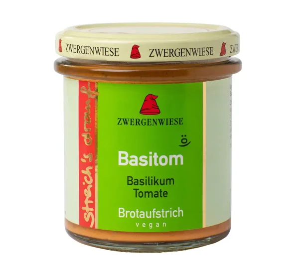 Bio Aufstrich "streich`s drauf Basitom" im Glas 160g