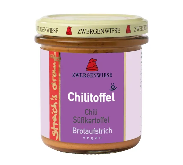 Bio Aufstrich "streich`s drauf Chilitoffel" im Glas 160g