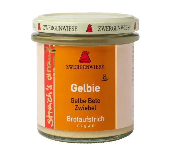 Bio Aufstrich "streich`s drauf Gelbie" im Glas 160g