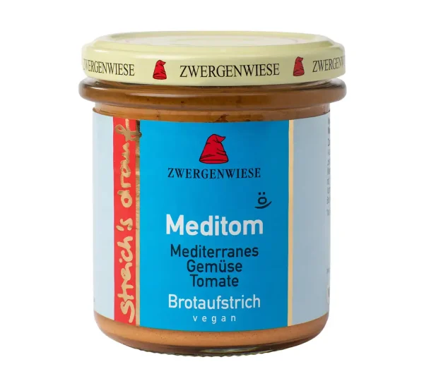 Bio Aufstrich "streich`s drauf Meditom" im Glas 160g