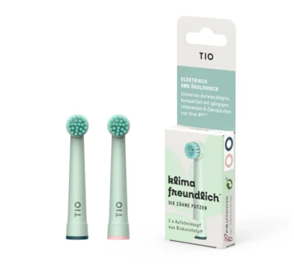 TIO Aufsteckköpfe für elektrische Zahnbürsten Relaunch