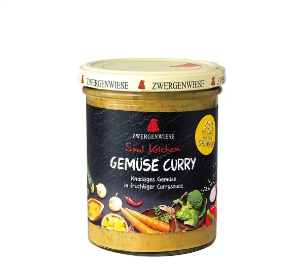 Bio Gemüsegericht Soul Kitchen Gemüse Curry, 370g