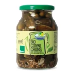 Bio Gewürzgurken von Marschland im Pfandglas Cornichons