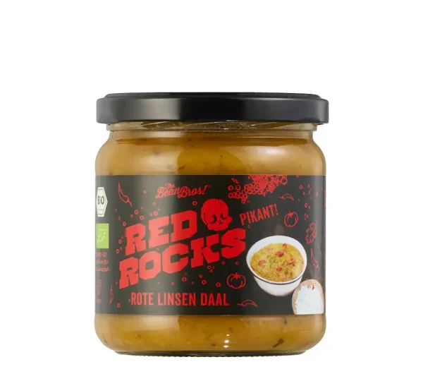 The Bean Bros! Red Rocks Daal im Glas, 380g