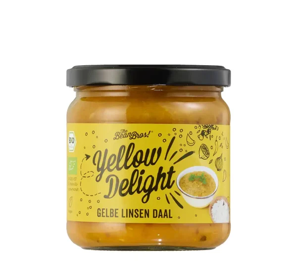 The Bean Bros! Yellow Delight Daal im Glas, 380g