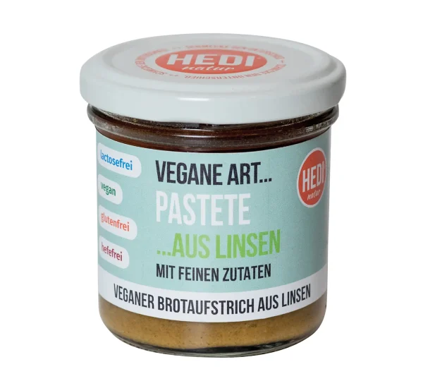 Bio Aufstrich HEDI-Naturkost - Pastete, vegan, 140g