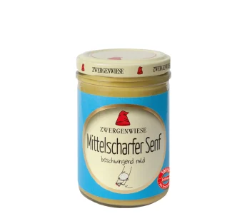 Bio Mittelscharfer Senf, 160ml