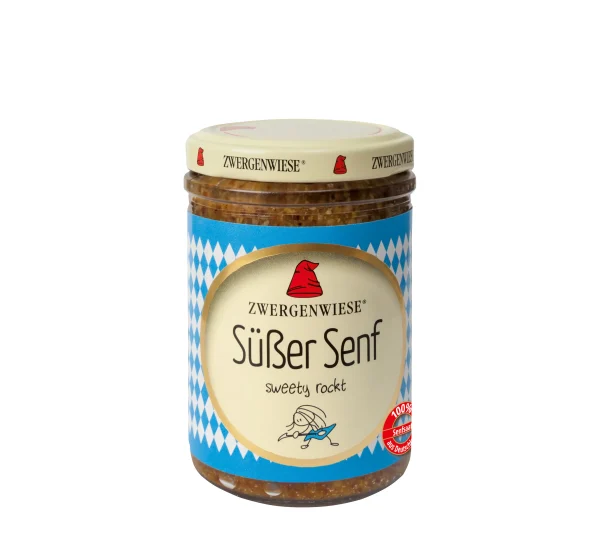 Bio Süßer Senf im Glas von Zwergenwiese, 160ml
