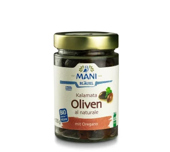 Bio Kalamata Oliven al naturale, 205g