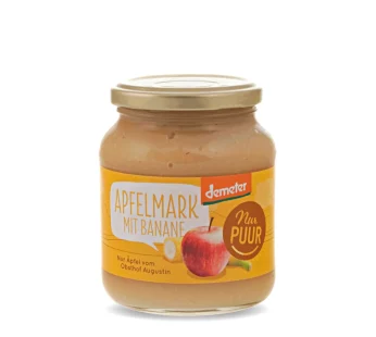 Bio Apfelmark mit Banane, 360g