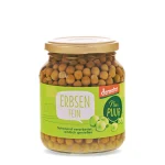 Bio Erbsen (demeter) im Glas, 350g