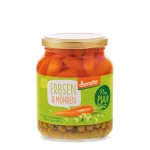 Bio Erbsen & Möhren (demeter) im Glas, 350g