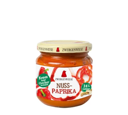 Bio Nuss-Paprika Aufstrich von Zwergenwiese, 200g
