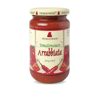 Bio Tomatensauce Arrabbiata, 340g