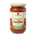Bio vegane Tomatensoße Basilikum von Zwergenwiese, 340g