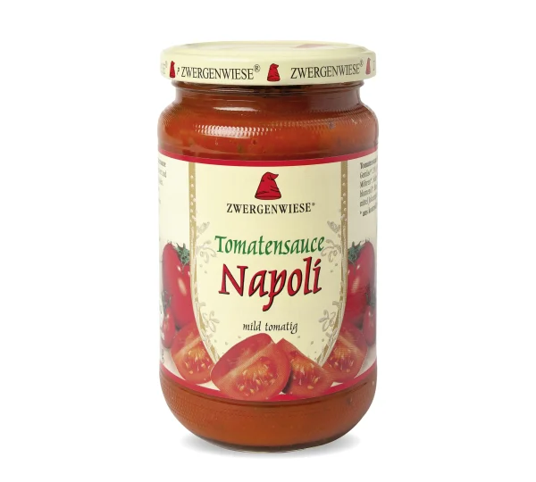 Bio vegane Tomatensoße Napoli von Zwergenwiese, 340g