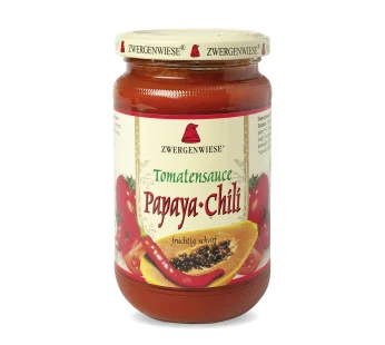 Bio Tomatensauce Papaya-Chili, 350g