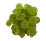 Fruchtgummis "Saure Äpfel" Nahaufnahme - Produktbild lose