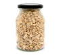 Bio Erdnüsse blanchiert und ungesalzen im Pfandglas
