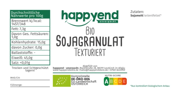 Bio Sojagranulat – Bild 3