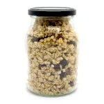 Bio Crunchmüsli Knabbercrunch im Pfandglas