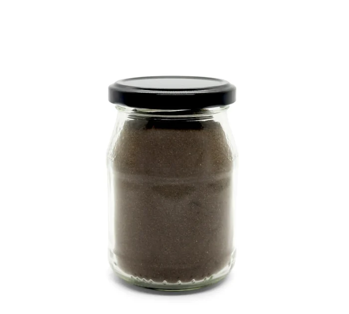 Bio Bourbon Vanille gemahlen im kleinen Pfandglas