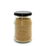Bio Koriander gemahlen im kleinen Pfandglas