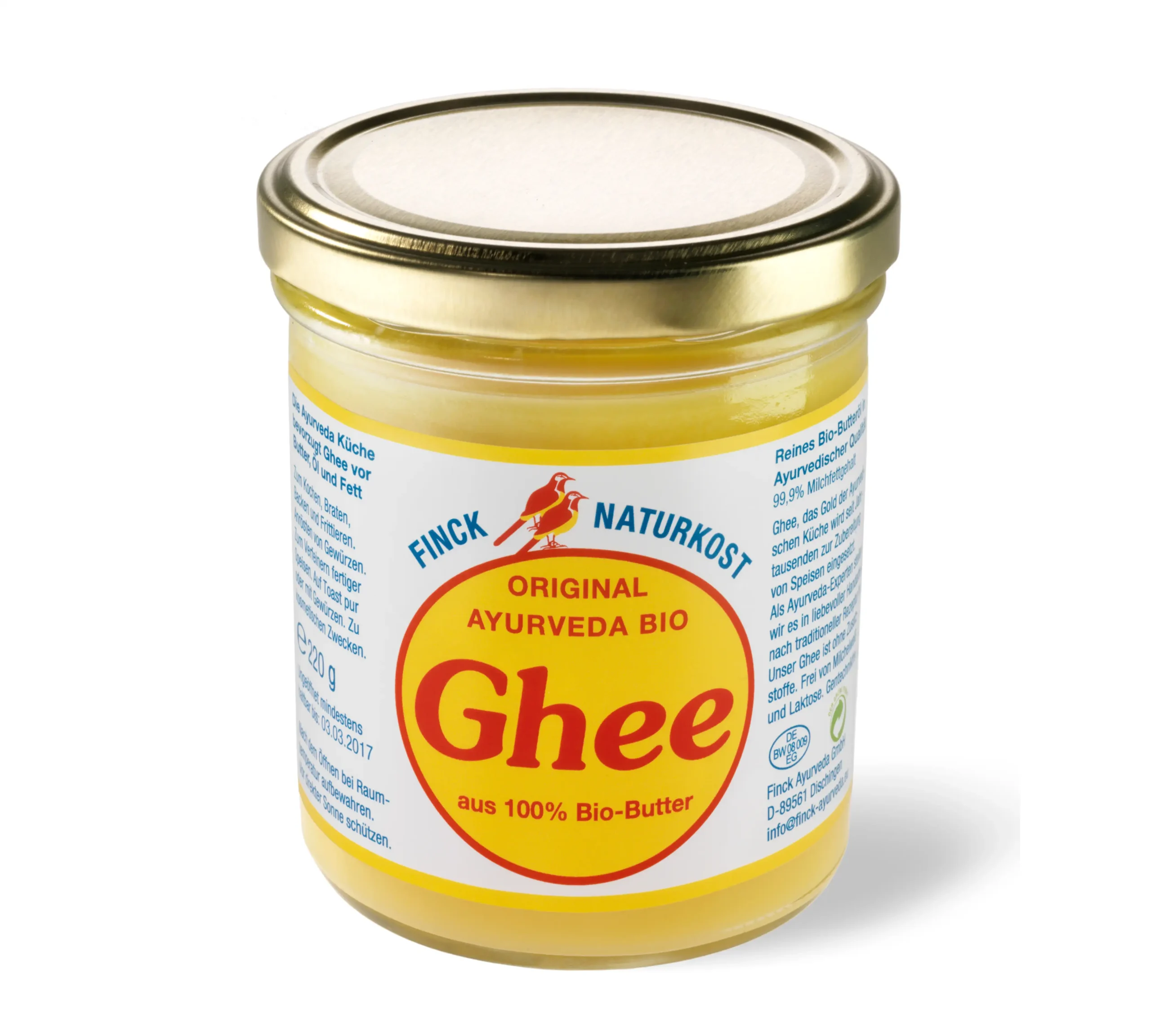 Bio Ghee – Original Ayurveda Bio Ghee, 220g