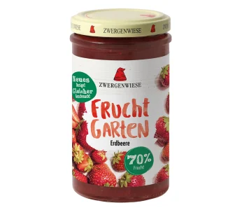 Bio Fruchtaufstrich „FruchtGarten“ Erdbeere, 225g