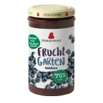 Bio Fruchtaufstrich FruchtGarten von Zwergenwiese Heidelbeere, 225g Glas