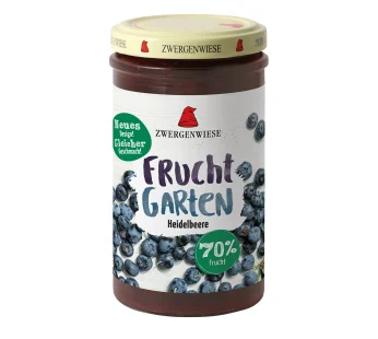 Bio Fruchtaufstrich „FruchtGarten“ Heidelbeere, 225g