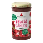 Bio Fruchtaufstrich FruchtGarten von Zwergenwiese Himbeere, 225g Glas