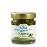 Bio Kapern in Olivenöl von Mani im Glas, 90g
